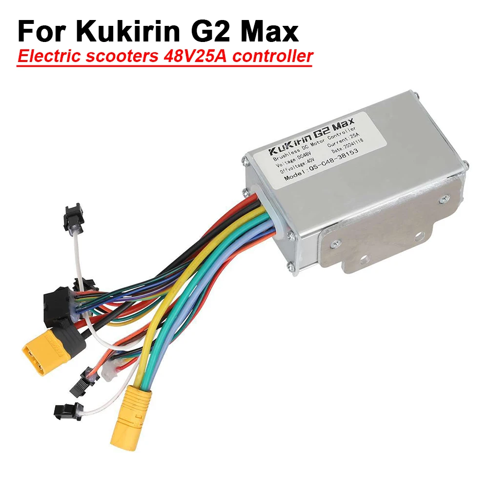 

48V 25A Controller for Kukirin G2 Max Electric Scooter - Plug & Play Replacement Control System Motherboard Accessory
