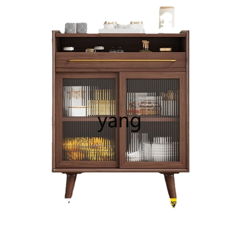 

L'm'm Solid Wood Sideboard Integrated Wall Locker Wine Cupboard Household Storage Cabinet