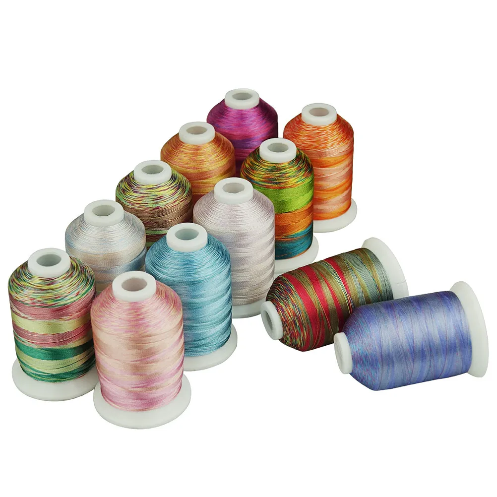 

12 Rolls 12 Colors Premium Embroidery Thread Set for Cross Stitch Embroidery Floss DIY Craft Projects Home Decor Gift