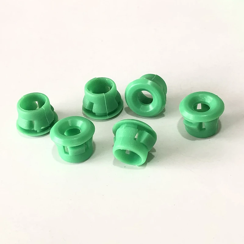 20 قطعة من مشابك تثبيت العتبة ذات التنورة الجانبية وحلقات تثبيت بلاستيكية خضراء 51711932996   ل BMW E30 E32 E36 E46 E60 E61 E63