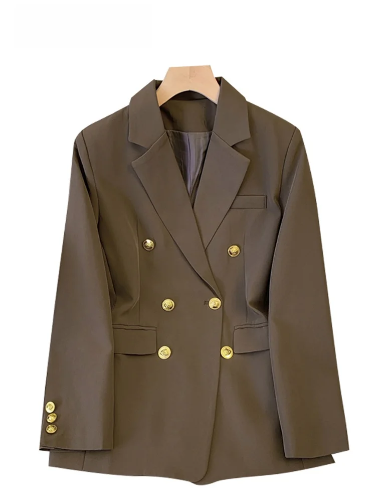 

Faionable женский костюм больших размеров Jaet Cara CLUB, ранняя осень, утягивающая уличная одежда, повседневная одежда для поездок на работу, чистый цвет