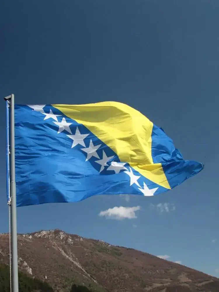 90X150cm BIH BA Bosna Hercegovina Bosnia And Herzegovina Flag