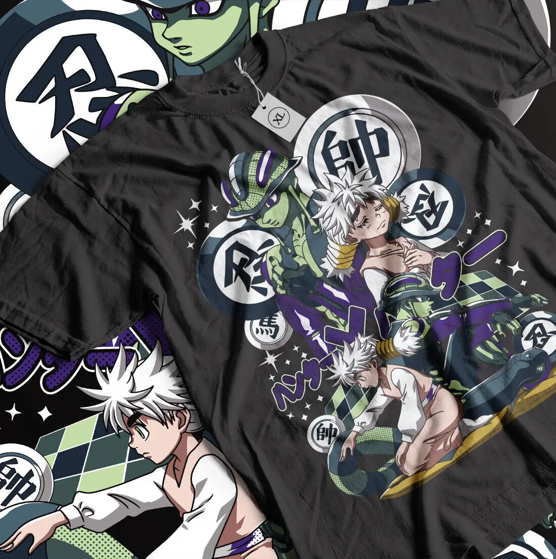 Meruem T-Shirt Gon Killua Hisoka Zoldyc Hunter Anime Gift Shirt All Size
