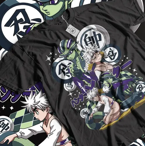 Camiseta Meruem Gon Killua Hisoka Zoldyc Hunter Anime regalo camisa todas las tallas
