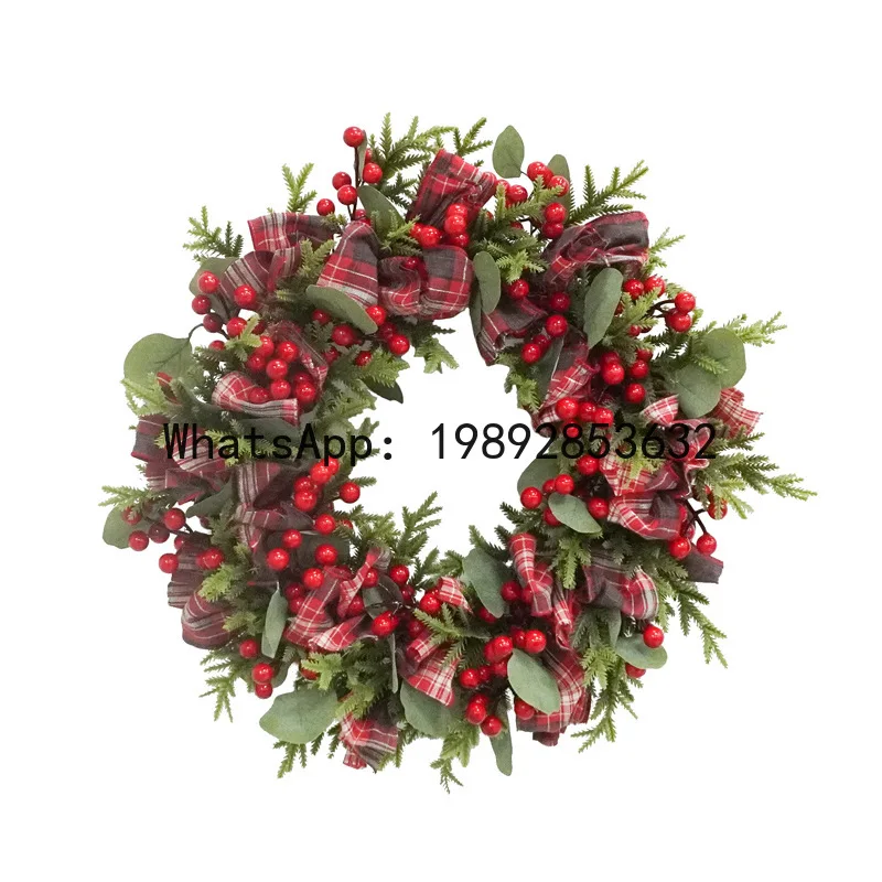 

PYJ simulation Christmas wreath doors and windows hanging wall closet decoration