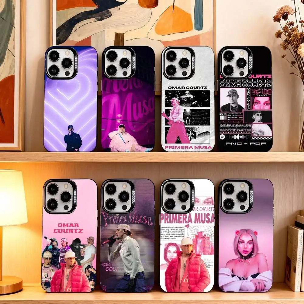 

Primera Musa Omar Courtz Phone Case For iPhone17,16,15,14,13,12,11 Plus,Pro Max Black Candy silver phone case