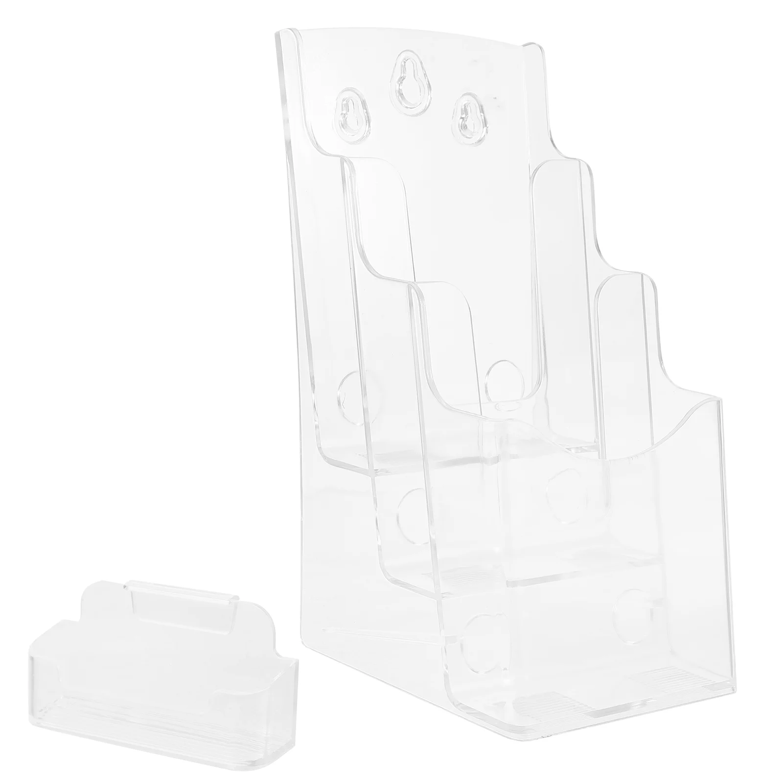 Business Card Holder Business Card Base Name Card Stand Plastic Card Holder clear card holder card stand display