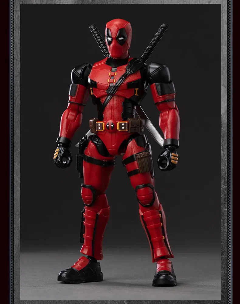 Blokees Deadpool 3 Wolverine Action Figures Spider-Man Movie Version Deadpool & Friend Series Collections Figures Adult Gift