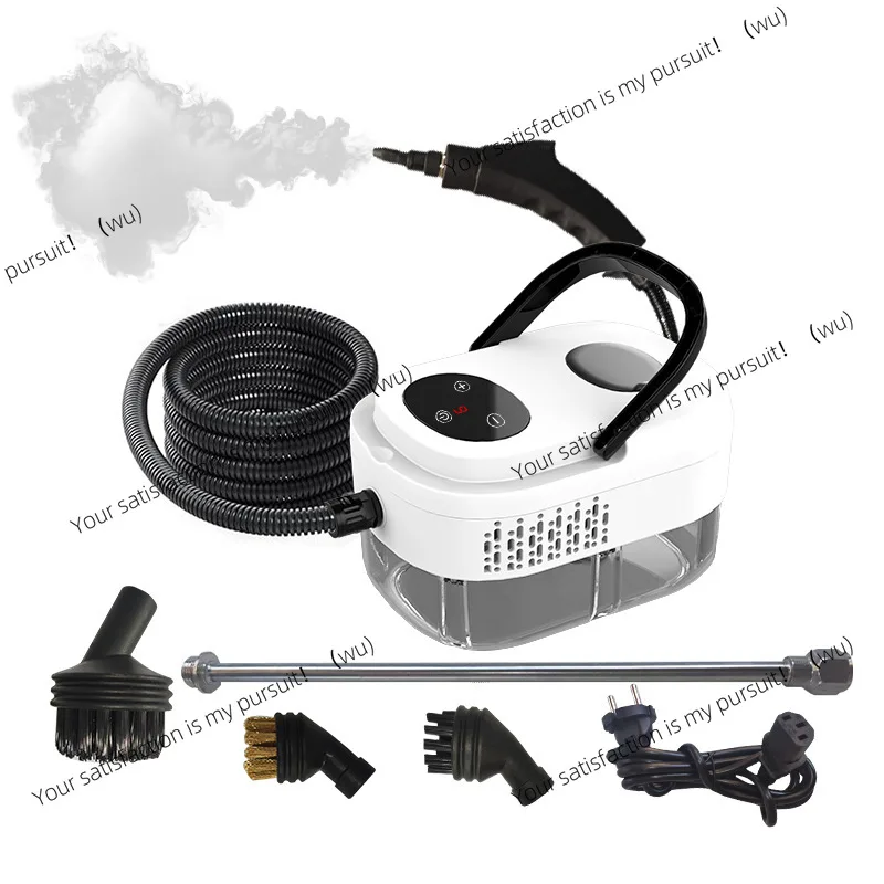 LCD multifunctional range hood, high pressure and high temperature steam cleaner, portable household disinfection, all-in-one