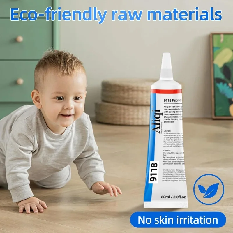 غراء قماش سريع الجفاف، لاصق قماش مقاوم للماء لإصلاح الملابس والنسيج والجلود EVA مع إصلاح الطوارئ المنزلي