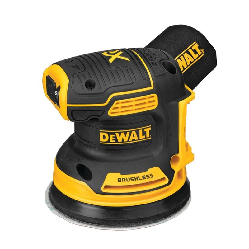 DEWALT 20V Brushless Cordless Random Orbital Sander DCW210B Handheld Variable-Speed Vibration Polishing Woodworking Sander Tools