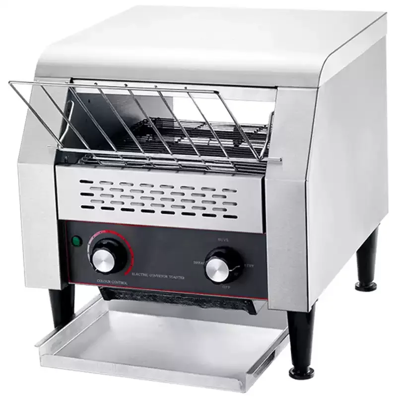Hotel Equipment Countertop Tunnel Toaster Commercial Bun Toaster Electric Conveyor Belt Toaster