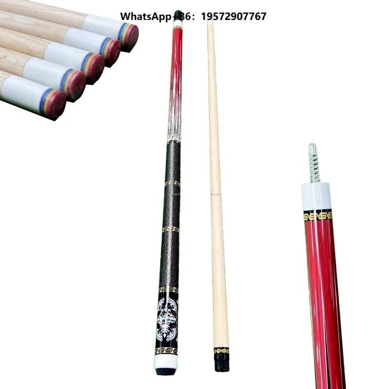12.5mm Maple Pool Cue Superb Craft American Style Nine Ball Cue