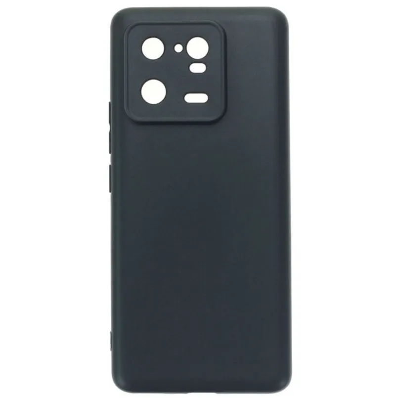 

black matte guard for Xiaomi 13 Pro silicone phone protective back shell soft tpu case