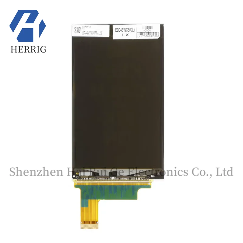 4.3-inch Yuan Tai E Ink Electronic Paper ED043WC3 E-ink Screen, High-Definition 480x800 High-Refresh Display