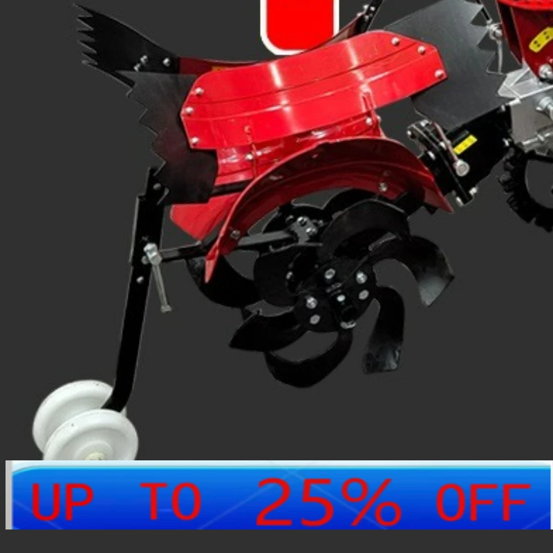 

LTT orchard ditching machine micro tiller agricultural machinery rotary tiller greenhouse small cultivated land machine ditching