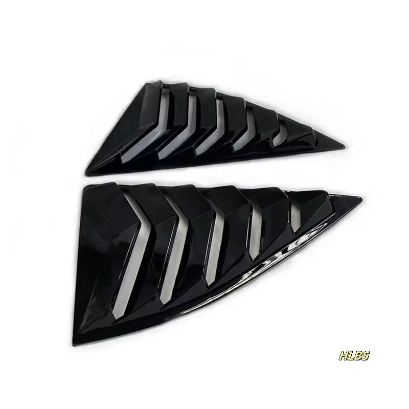 

Hot Selling Tiypeor Quarter Style Gloss Black Car Side Window Louver For Camaro 5Th Gen 2010 - 2015