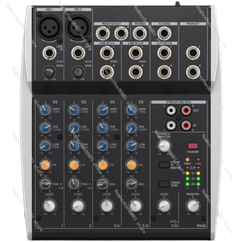 Analog Mixer for 802S 502S Professional Live Karaoke Sound Card Home Recording