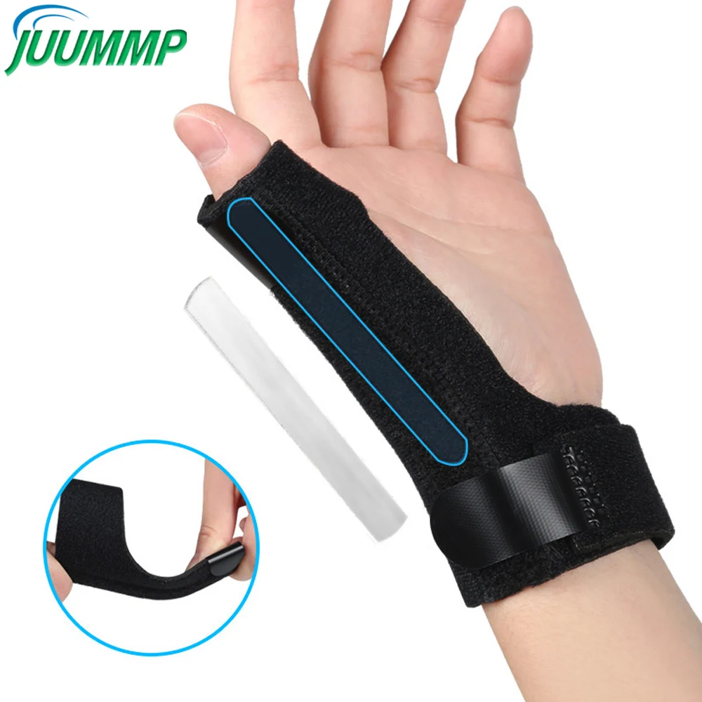 1Pcs Children Thumb Splint Support Brace,Thumb Stabilizer Built With Wrist Strap,Thumb Brace Support Finger Fracture Pain Relief