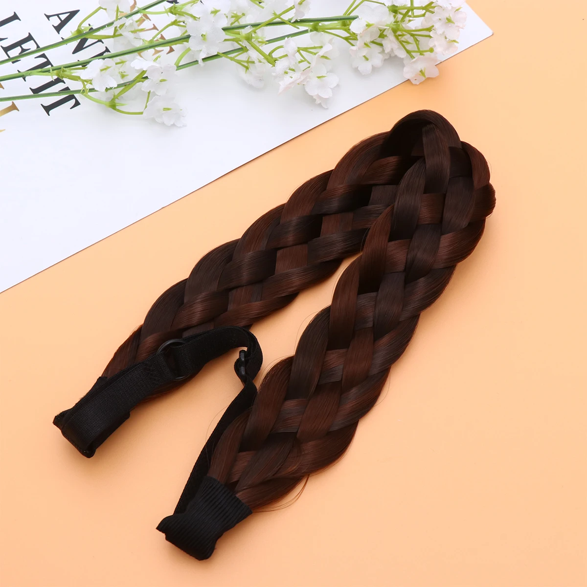 

Braid Extensions Women Adjustable Headband Elastic Hair Classic Wigs Fashion Girls Photo Shoot Occasions