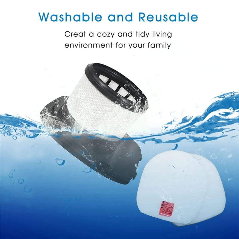 【値下げ】hepaフィルター-shark-iz162h-iz363ht-iz440h-iz462h-iz483h-掃除機アクセサリー-交換部品-洗えるフィル