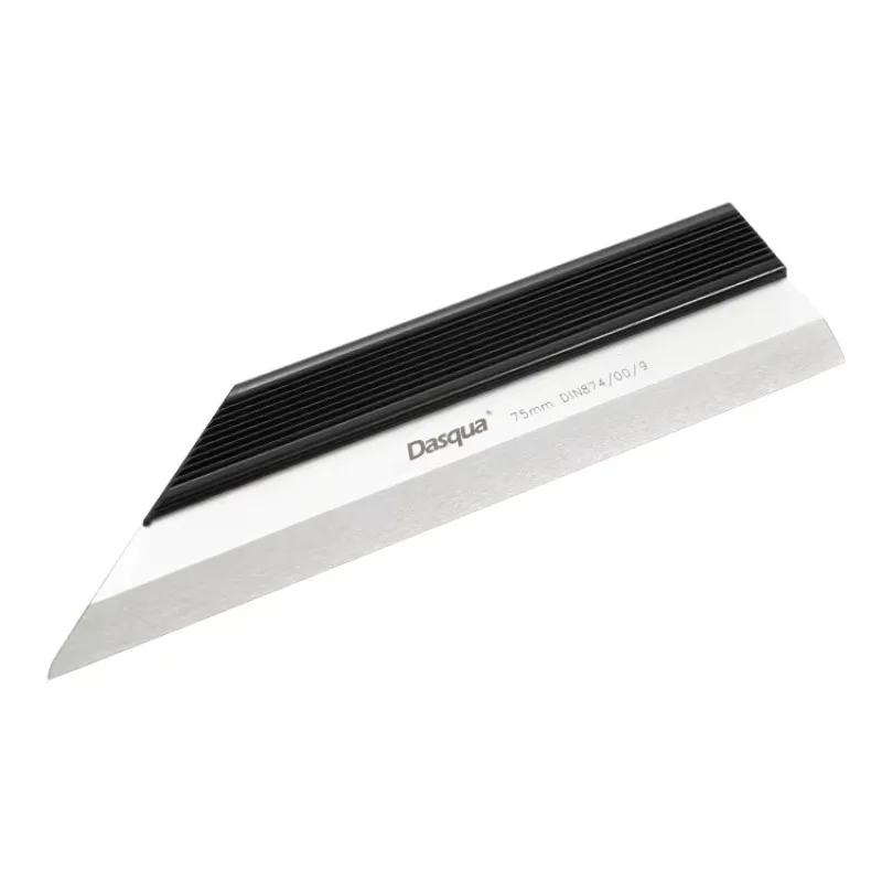 Лидер продаж Dasqua из нержавеющей стали, нож с прямым краем, линейка, измерительный инструмент с одним скошенным краем