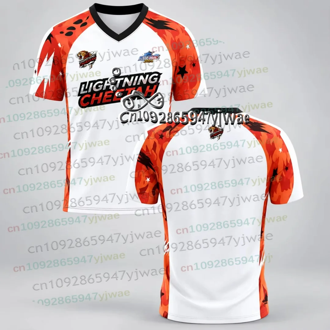 Thailand GMMTV Starlympics 2026 Trikot 3D-Druck Sportshirt Uniform Atmungsaktives T-Shirt Top für E-Sport-Fans Erwachsene/Kinder Set T-Shirt – Detail 5