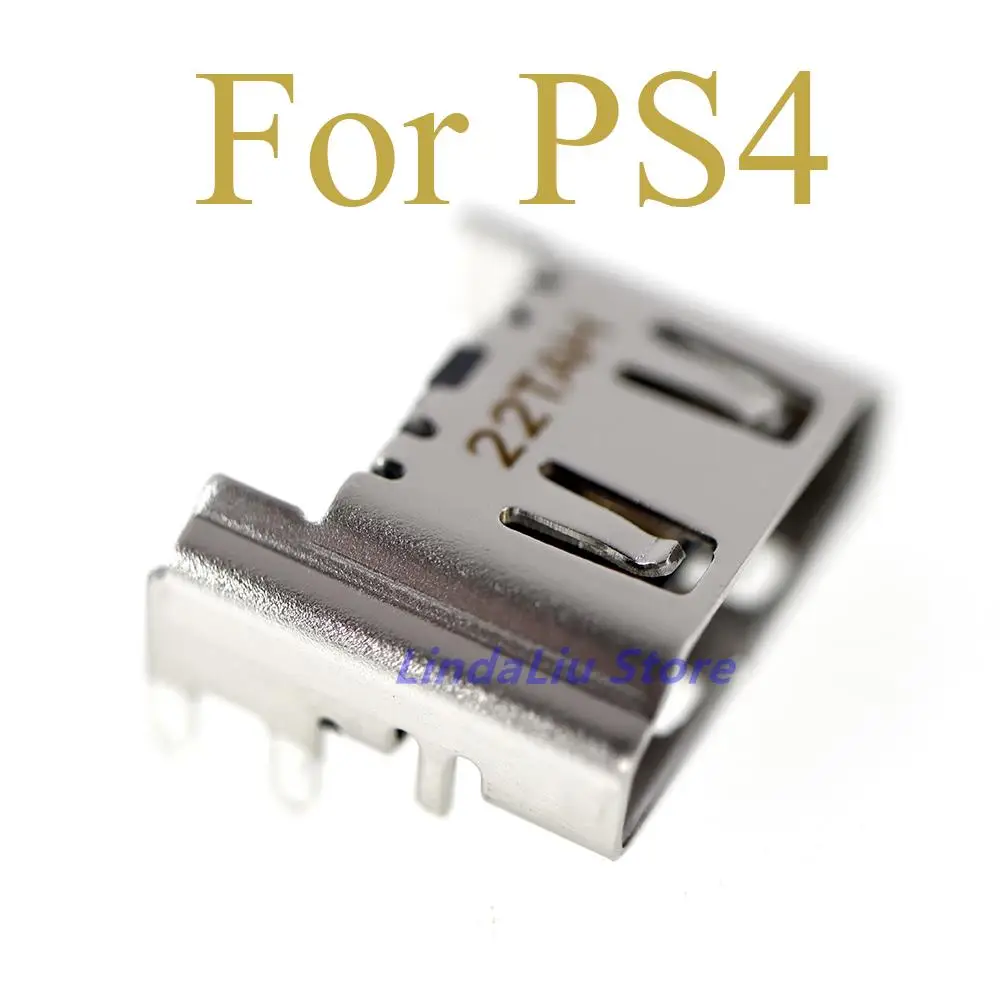 2pcs Original new HDMI-compatible Port Socket for PS4 Interface Connector V2 version Replacement for PS4 1000 1100 1200