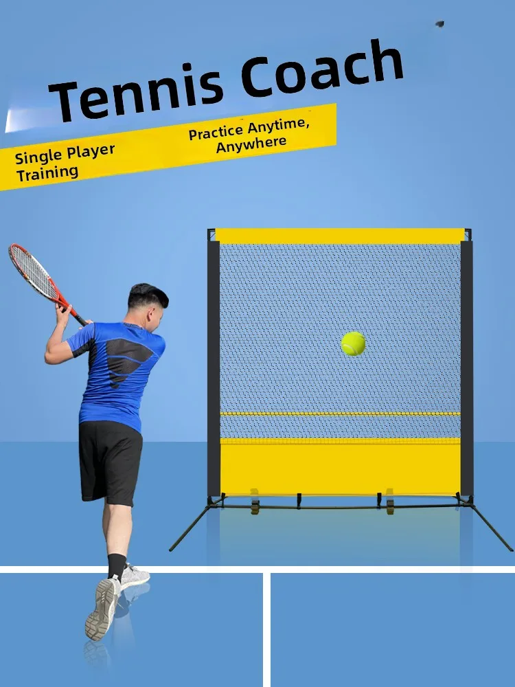 

Теннисная сетка-тренажер Sunes для отработки ударов, для одиночных тренировок, настенная, детская тренировочная сетка, доска-тренажер для тенниса