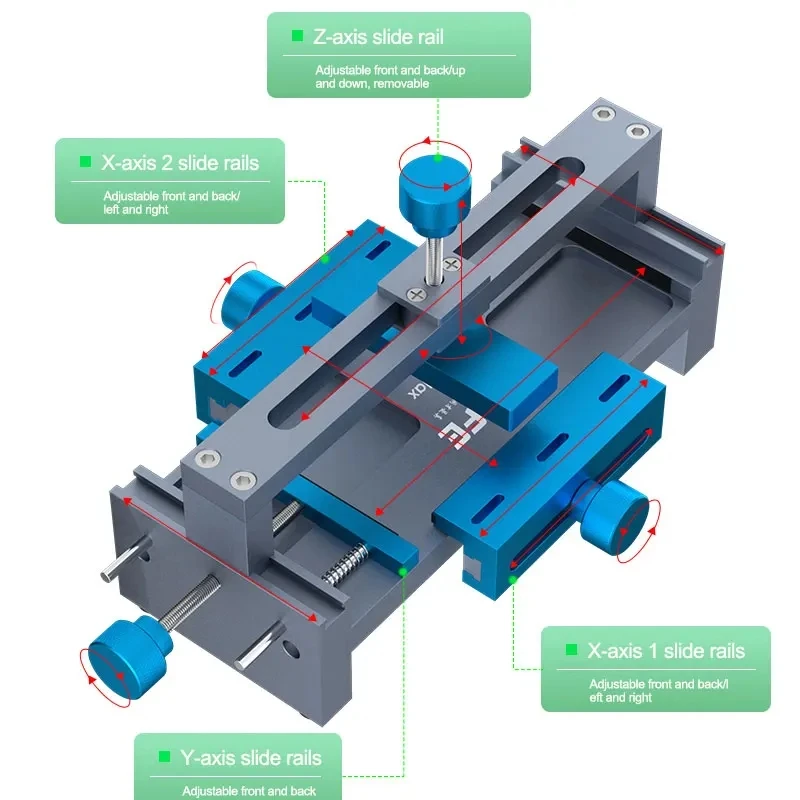 RELIFE RL-601P Max Middle Frame Corrector Fixture for Mobile Phone, LCD Screen Removal, Back Cover, Glass Disassembly Clamp