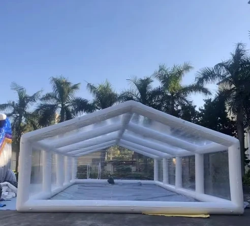 White Inflatable Pool Tent House Inflatable Swimming Pool Buildings Pool Winter Cover