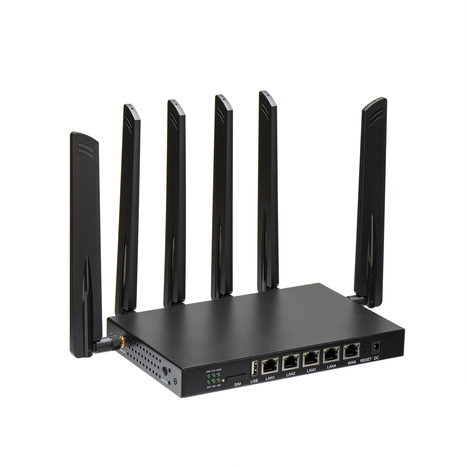 1200Mbps Dual Band 4g 5g Router WAN/LAN Port Wifi Router 4g Lte with Sim Card Slot