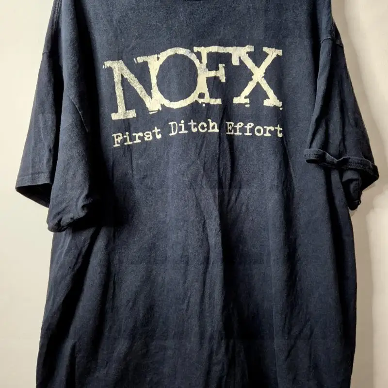 

Nofx First Ditch Effort T Shirt Size 2Xl American Punk Rock Band Music