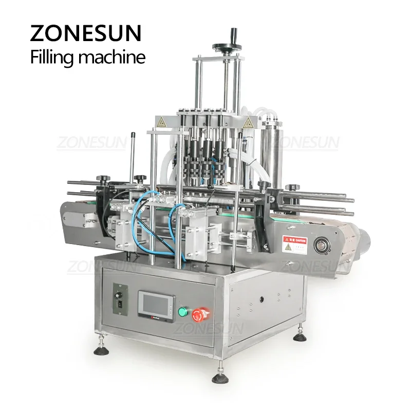 ZONESUN – Machine De remplissage sous vide liquide, 4 buses, compte-gouttes, Eau De Cologne, anti-moustiques, boissons, parfum, ZS-DTZL500