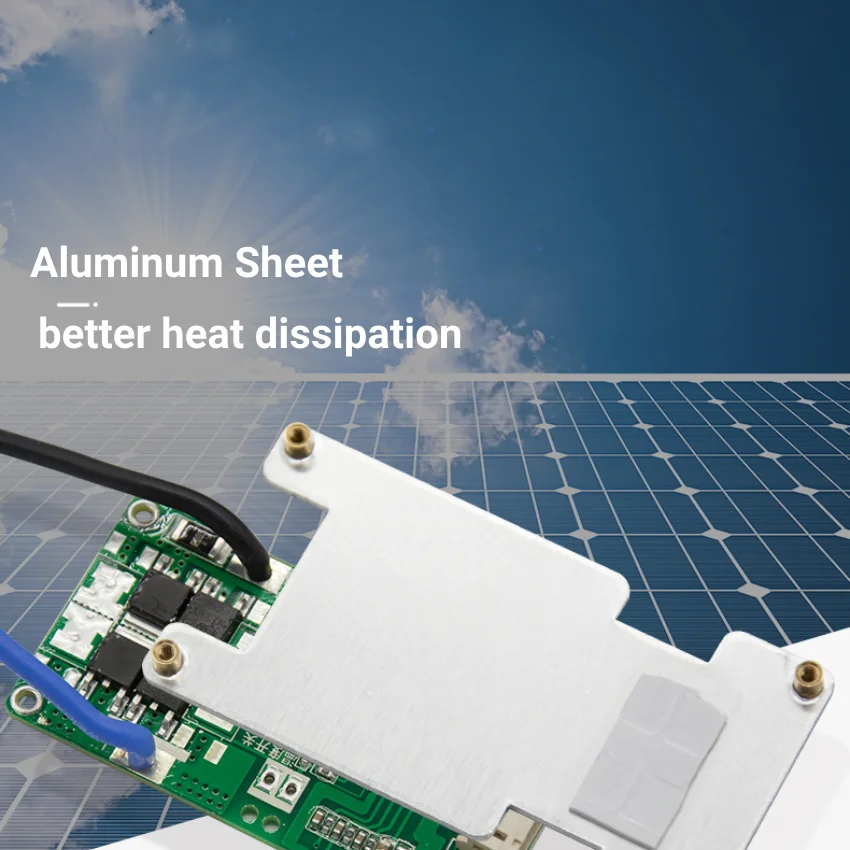 JBD BP03S006 BMS 3S 12V 10A 15A ليثيوم أيون بطارية أيون حماية التوازن لضوء الشارع الشمسي #3