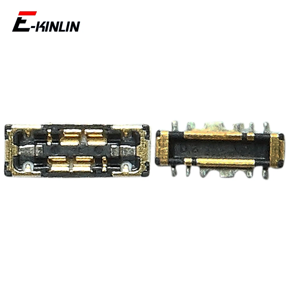 Inline FPC Battery Connector Contact Holder For iPhone 13 12 mini 12 11 Pro Max On Logic Motherboard Flex Cable