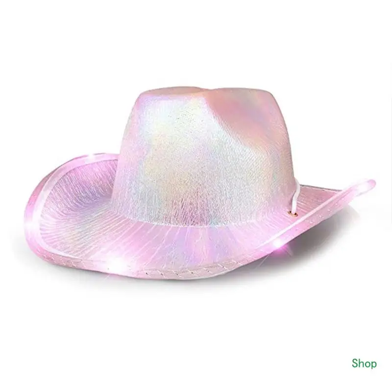 

Dropship Cowgirl Hats Led Bachelorette Party Cowboy Hats Party Props Cowboy Cosplay For Men Party Birthday Party Hats For Women