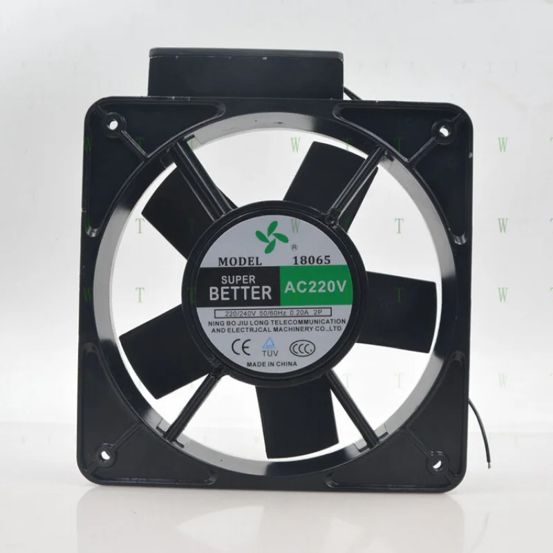 

H для SUPER 220 В 0,20 А 18065 с конденсаторным металлическим высокотемпературным корпусным вентилятором
