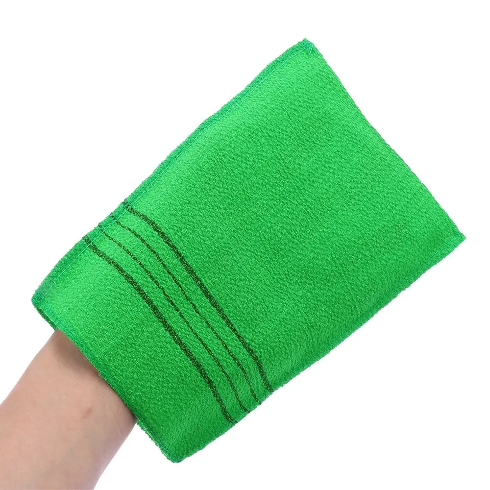 Smooth Skin Massage Body Rub Cleaner Viscose Fiber Washcloth Bath Glove Shower Scrubber Exfoliating Bath Towel