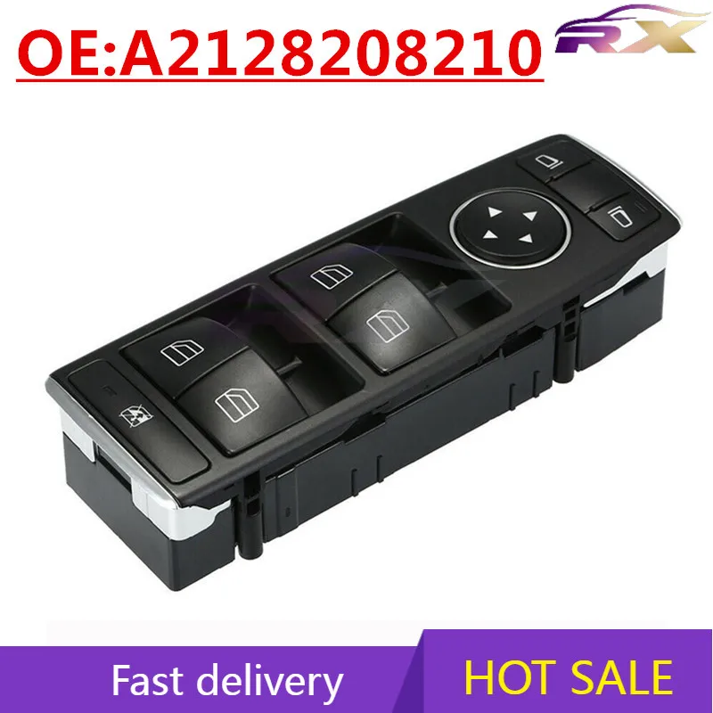 

OEM:A2128208210 Suitable for Mercedes-Benz W212, W204 glass lifter switch power window control main button switch, 60
