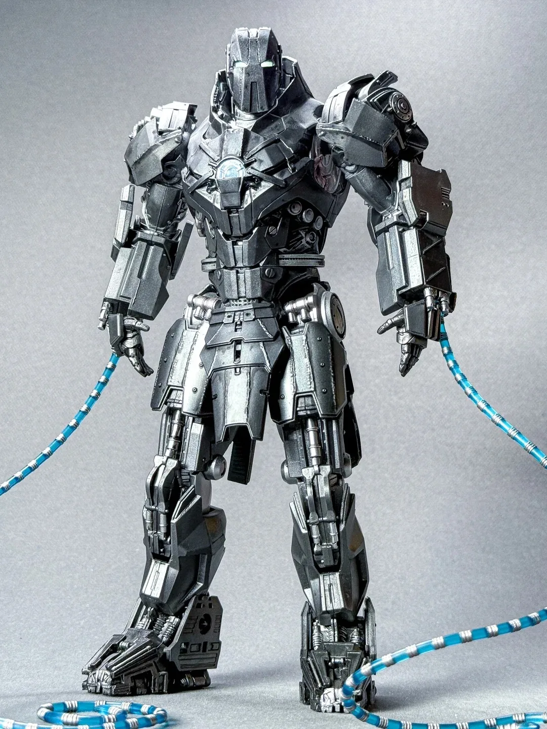 

Movie Iron Man 2 Action Figure Blacklash Mk2 1:10 Scale Iron Man Collectible Toy Ornament For Boys Birthday Gift For Robot Fans