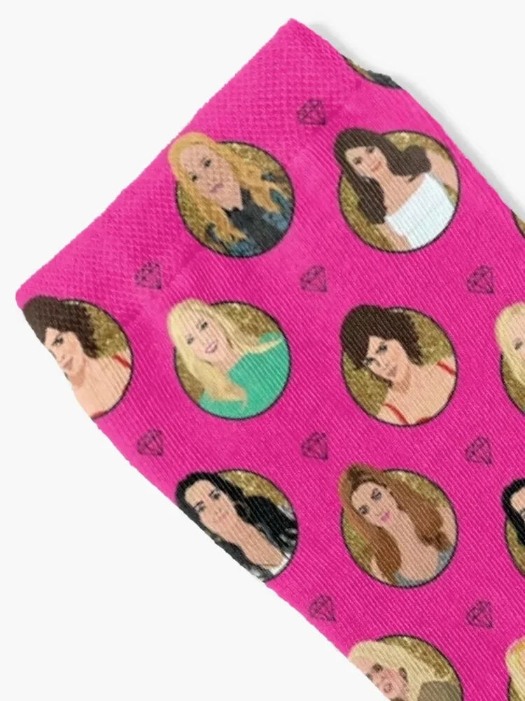 Real Housewives of Beverly Hills All Stars (RHOBH) Socks cute sports and leisure Socks For Girls Men's