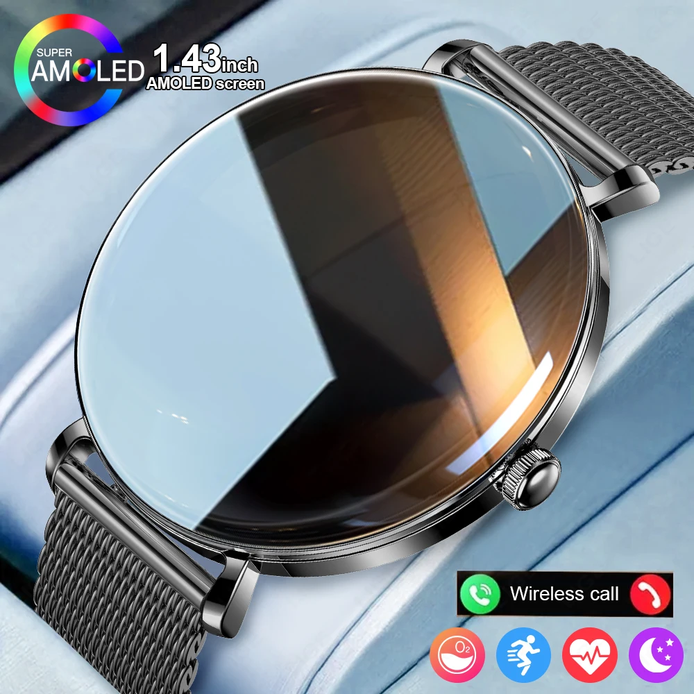 LUIK Ultradun high-definition scherm Smart Watch Bluetooth-oproephorloge Bloedzuurstof Hartslagmeter Smartwatch Waterdicht