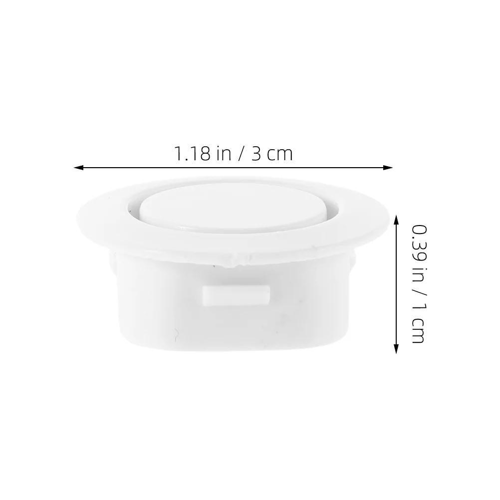 10 قطعة سيارة الوفير الرادار ثقب قبعات البلاستيك الجسم المقابس تعزز مظهر السيارة يحمي الحواف أداء طويل الأمد #4