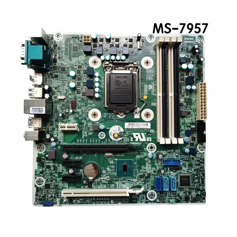 

Для материнской платы HP ProDesk 490 G3 498 G3 MS-7957 VER: 1,0 793741 -001 793305 -001 Материнская плата, 100% протестирована, ОК, полностью работает, бесплатная доставка