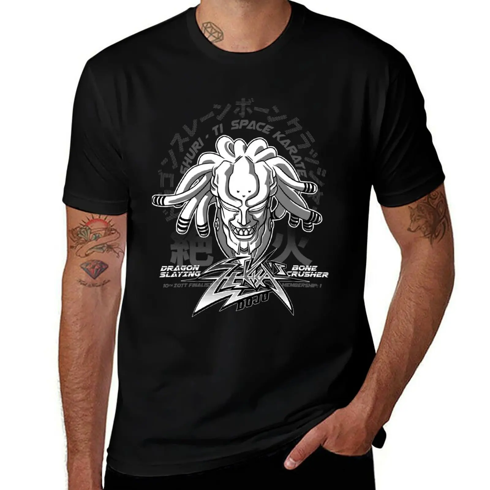

Zekka's Space Dojo T-Shirt man t shirt cotton t shirts with prints anime t shirts oversize T-Shirt