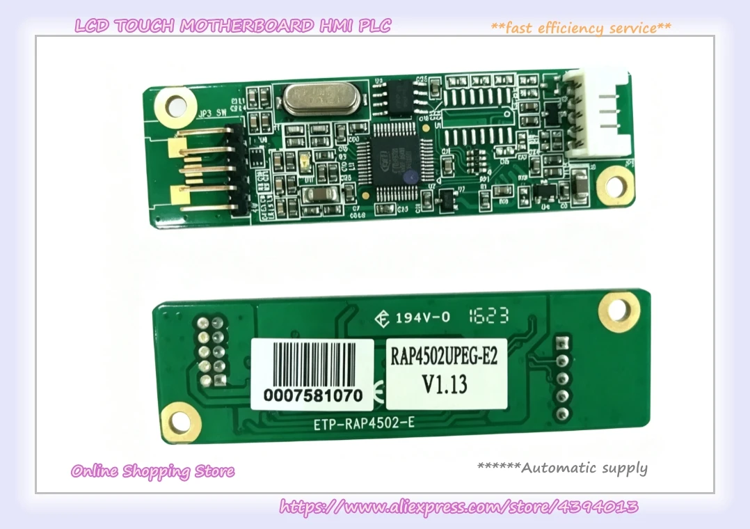 ETP-RAP4502-E RAP4502UPEG-E2 Touch Screen Drvier BD Tested