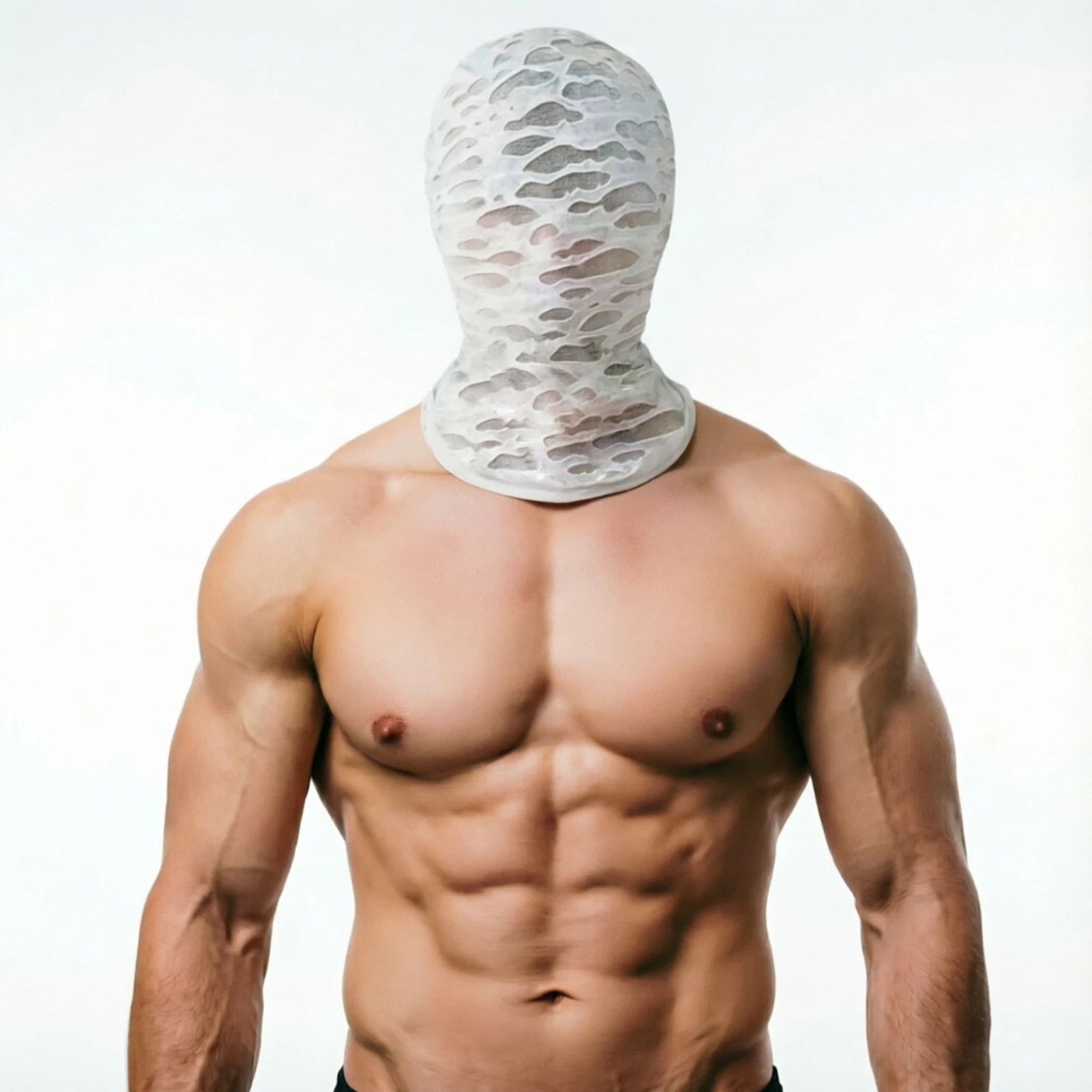 Damen Herren Balaclava Mütze Cosplay Kopfbedeckung Distressed Zerrissene Vollgesichtsmaske Party Halloween Festival Accessoires – Detail 5