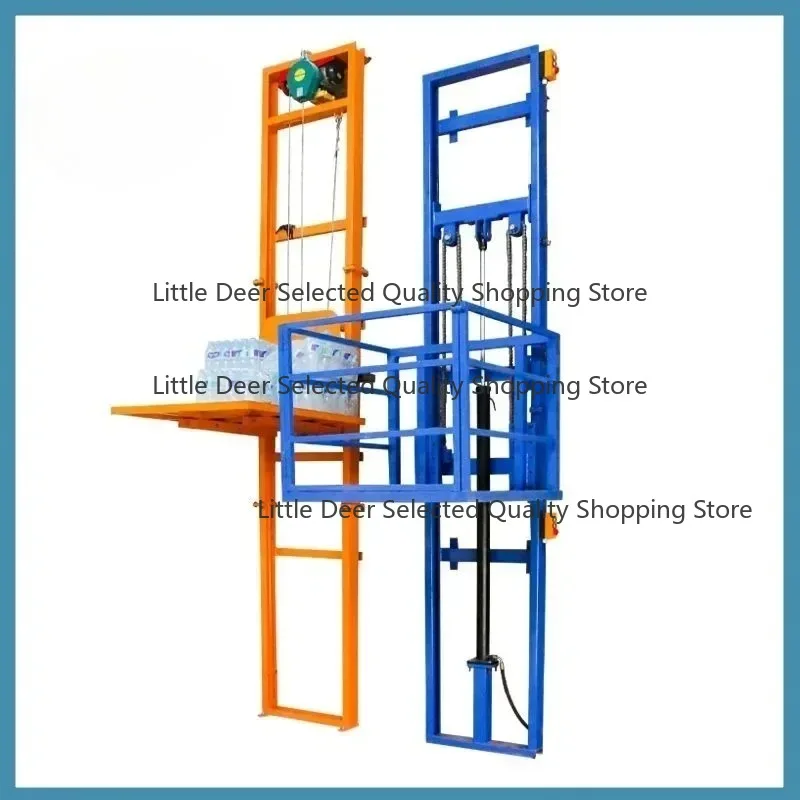 

Home Freight Simple Factory Small Warehouse Guide Rail Lifting Platform Electric Hoist
