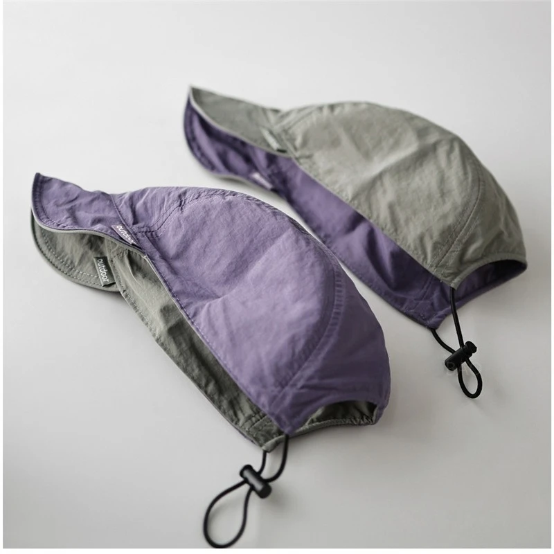 Summer Quick-Dry Foldable Sun Hat - Reversible Design, UPF50+ Protection for Cycling, Running, Hiking & Outdoor Activities